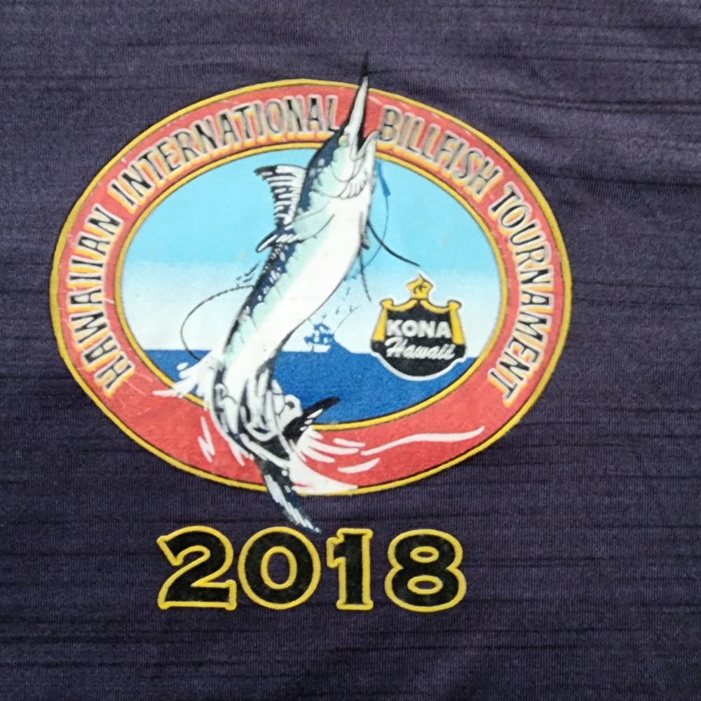 Hawaii International Billfish Tournament 59th Anniversary Graphic T-Shirt View 2